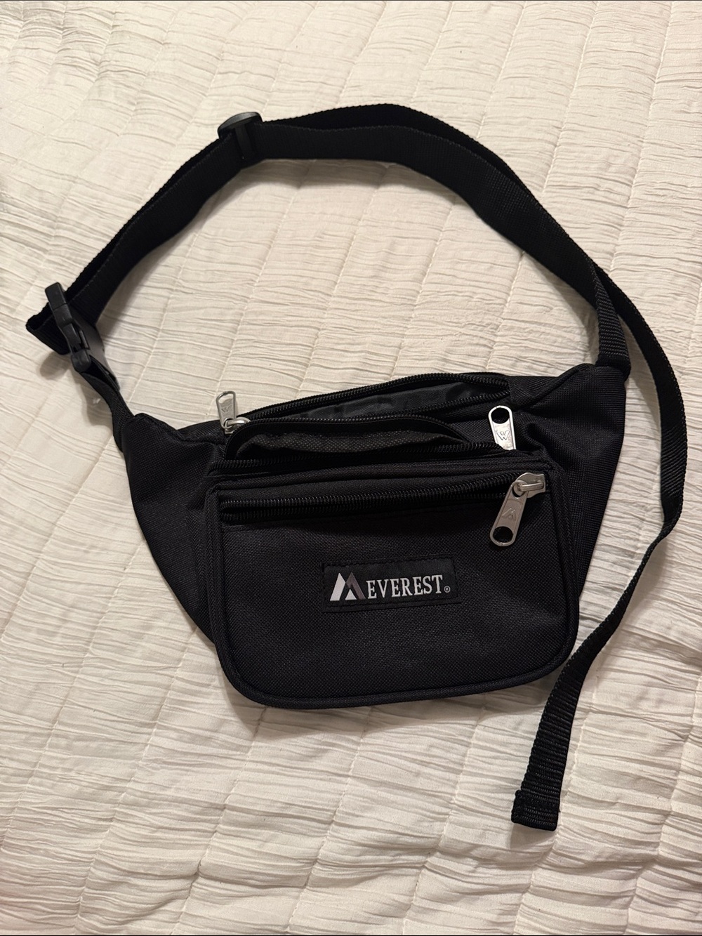 Black Belt Bag - Secure Waist Pack